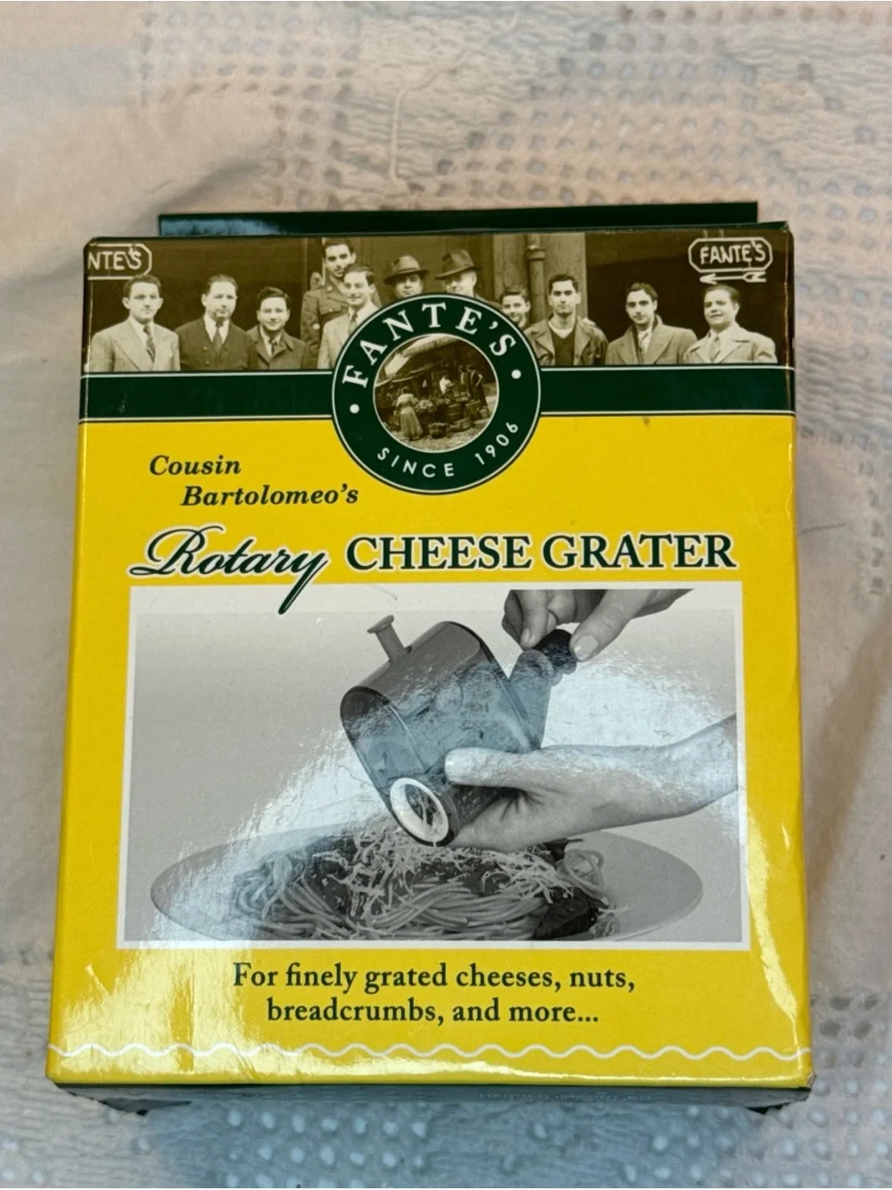 Green Rotary Cheese Grater
